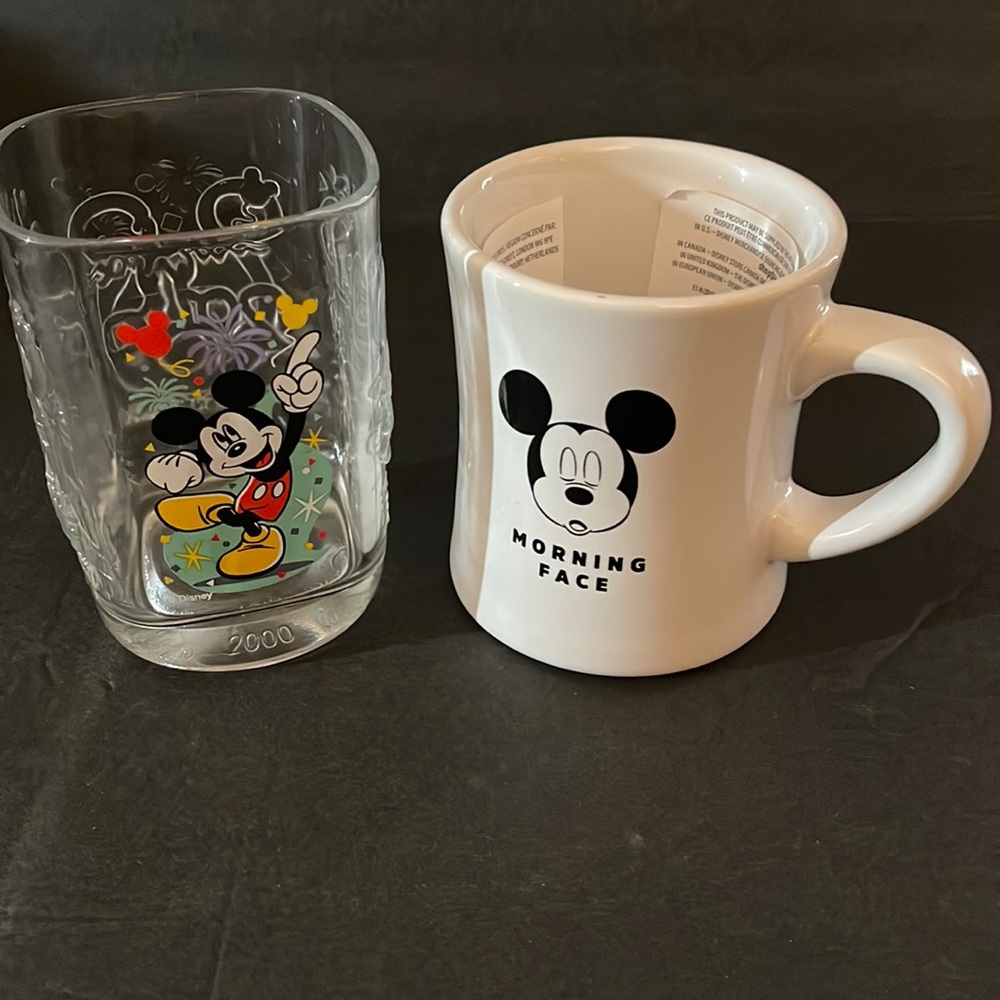 Mickey Mouse Cup & Coffee Cup